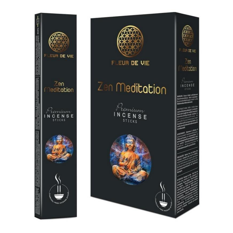 Incenso Meditazione Zen Fleur de Vie 15g